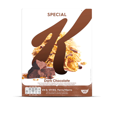 Kellogg's Cereais Special K Chocolate Negro 375g